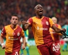 Victor Osimhen fires Galatasaray to victory on hellish night for Liverpool