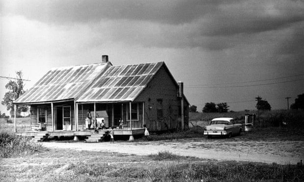 A rural home in Sunflower County, Mississippi, in 1968.