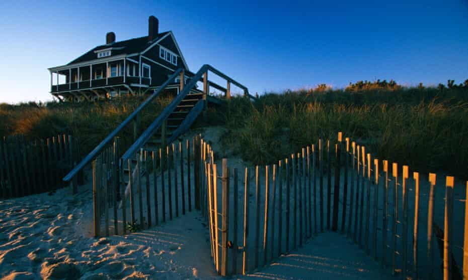 A seaside residence in East Hampton, Long Island, New York.