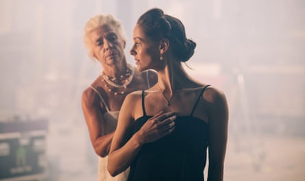 Premiere … Roseanna Leney and Charlotta Öfverholm in Mary, Queen of Scots.