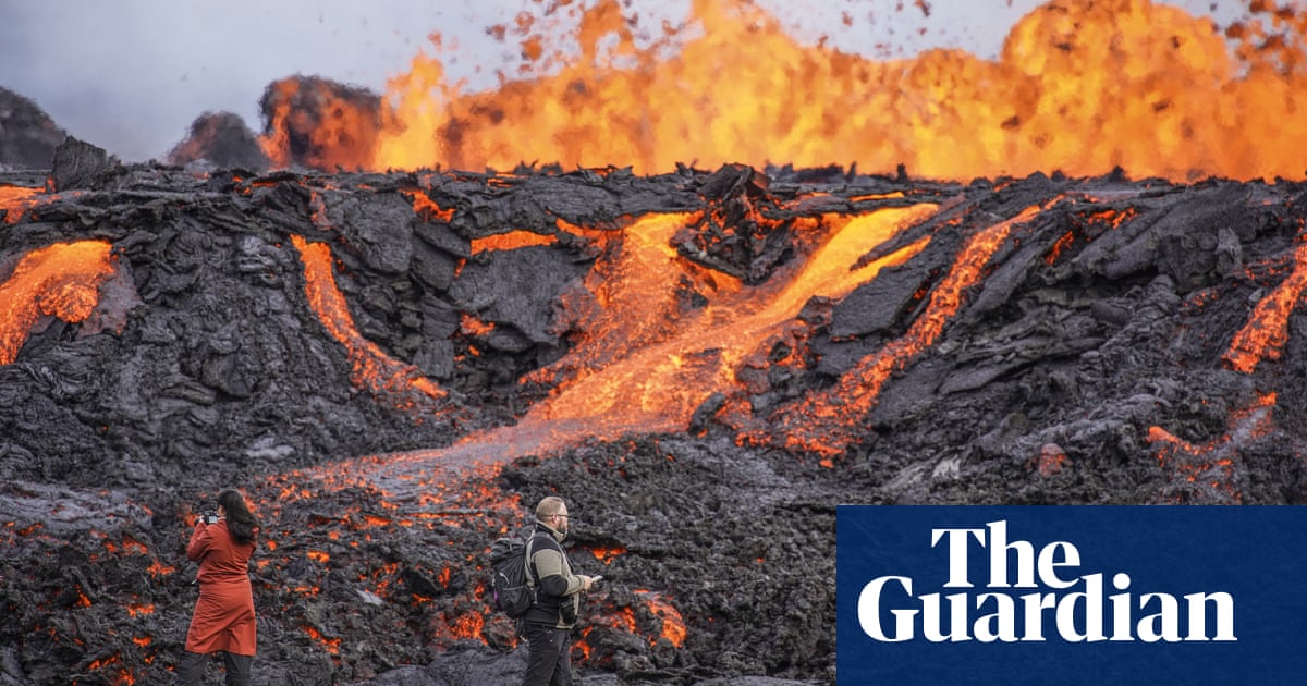 Volcano erupts near Iceland’s capital in seismic hot spot – video
