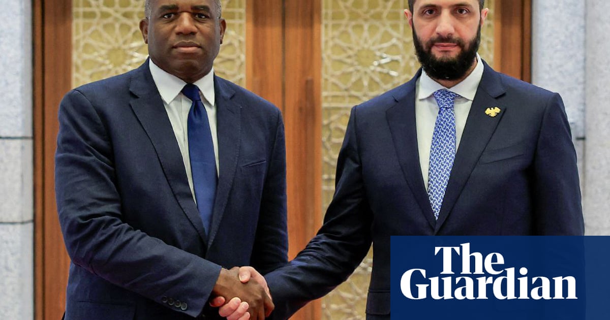 Britain re-establishing diplomatic relations with Syria, announces David Lammy