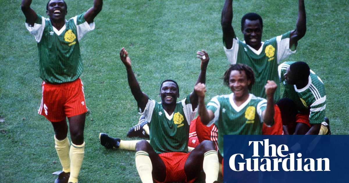 World Cup stunning moments Cameroon shock Argentina in 1990 Football The Guardian World Cup stunning moments Cameroon shock Argentina in 1990 Football The Guardian