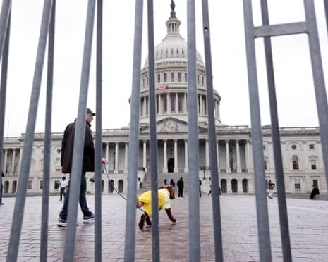 US Senate again rejects Republican plan to end government shutdown | US federal government shutdown 2025 | The Guardian