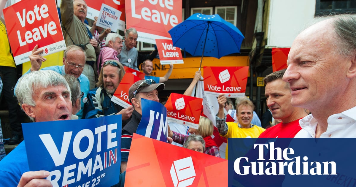 TV tonight: revisiting the febrile frenzy of the Brexit vote, a decade on