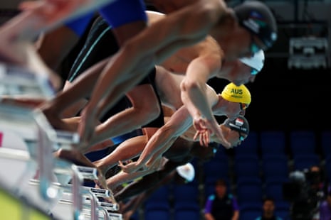 Australia’s Cameron McEvoy competes in the men's 50m freestyle