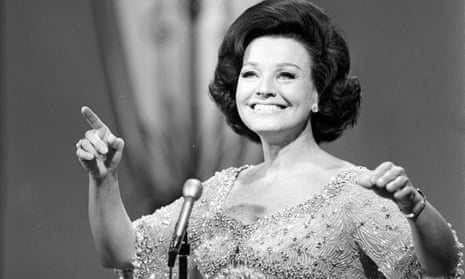 Kay Starr in 1965. She was much admired for her ‘zest and savvy blues-coloured phrasing’.