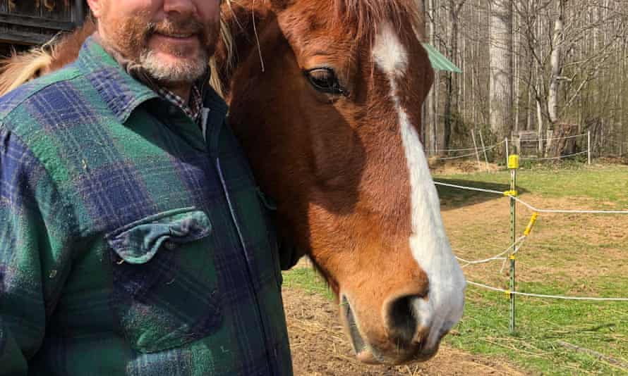John Shoop now finds comfort in spending time with his horses
