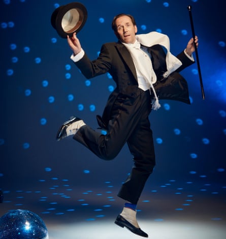 Actor and comedian Ben Miller dressed as dancer Anton du Beke