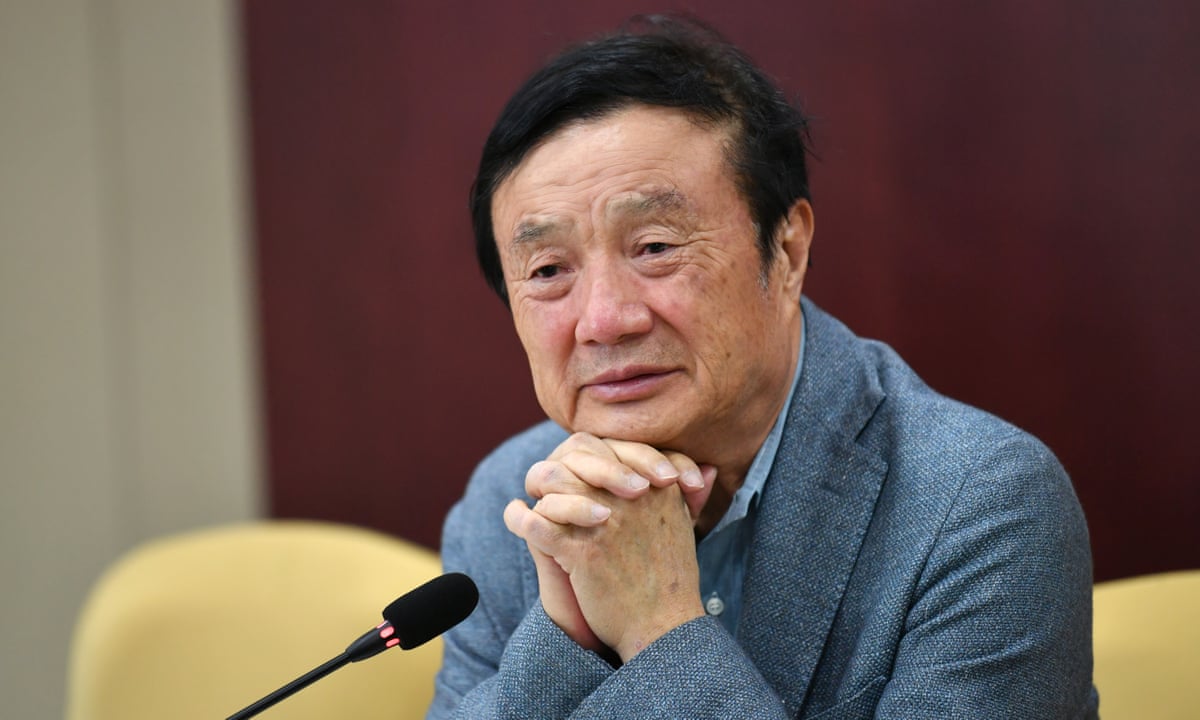Huawei founder sparks alarm in China with warning of 'painful' next decade | Huawei | The Guardian