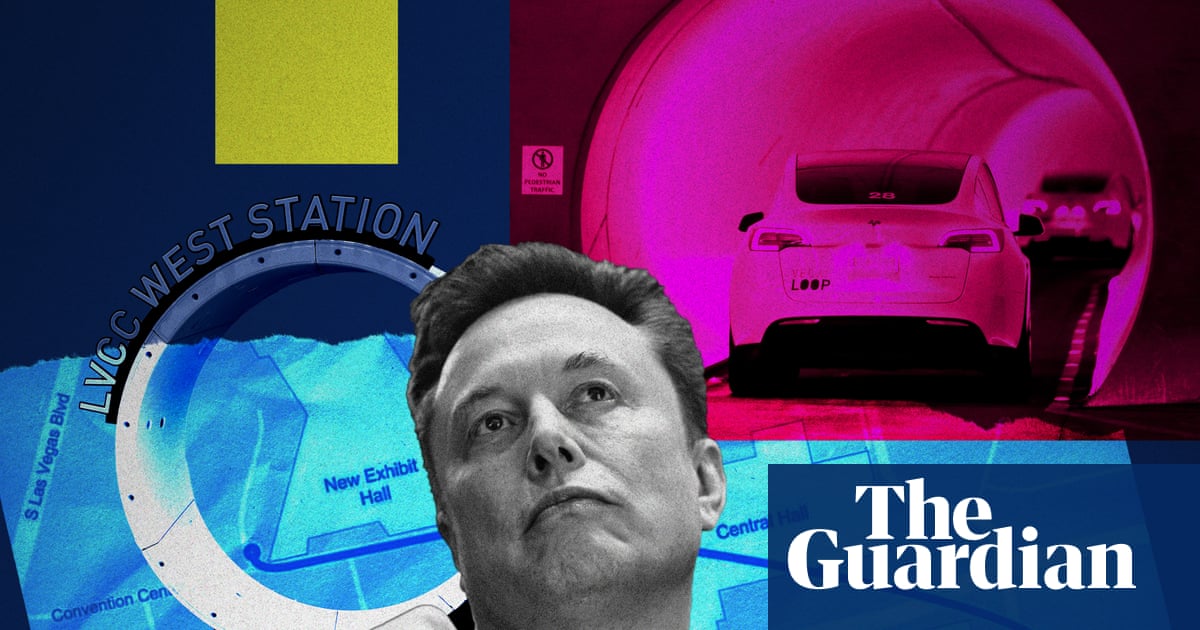 ‘A neoliberal nightmare’: my ride on the Vegas Loop – Elon Musk’s answer to traffic jams