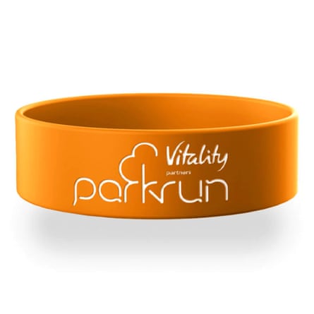 Parkrun wristband