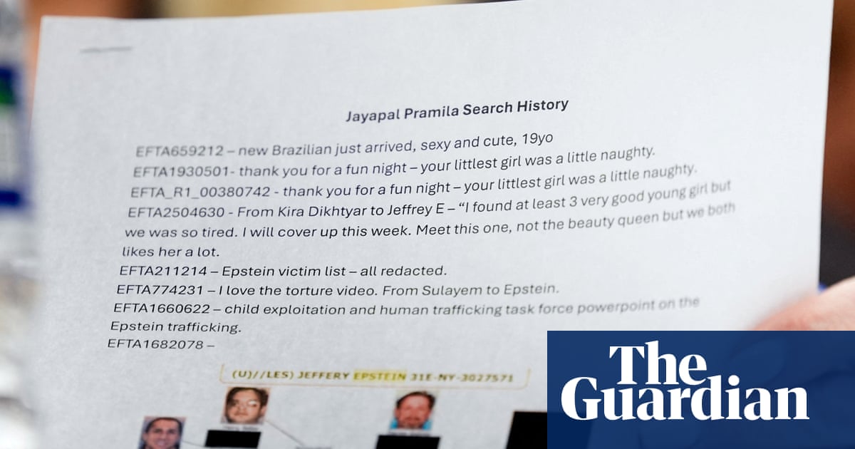 House members seek inquiry into DoJ’s tracking of their Epstein files research