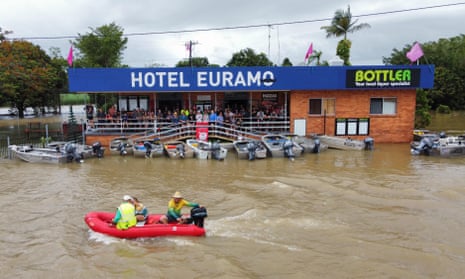 Publican Ozzie Muzic said this has “been something that they do every time we have a flood”.