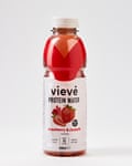 Vieve strawberry and rhubarb protein water
