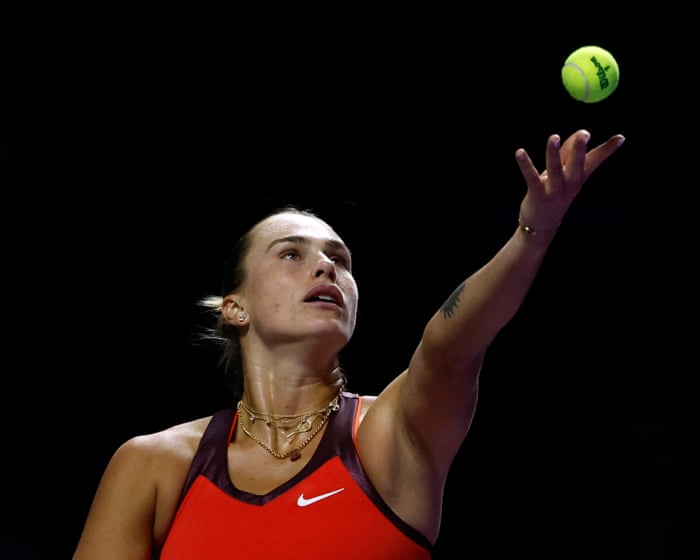 WTA Finals tennis: Sabalenka v Pegula; Gauff beats ailing Paolini in straight sets – live