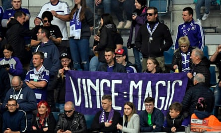 Anderlecht fans respond to the appointment on Sunday