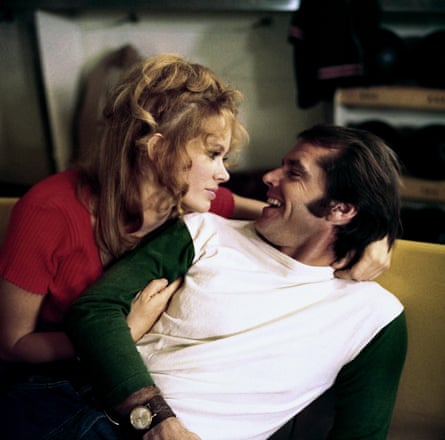 With Jack Nicholson in Five Easy Pieces.