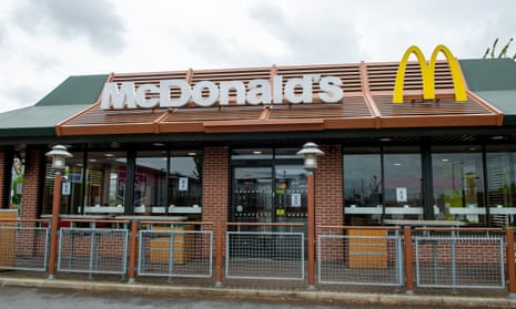 A McDonald’s outlet in Slough.