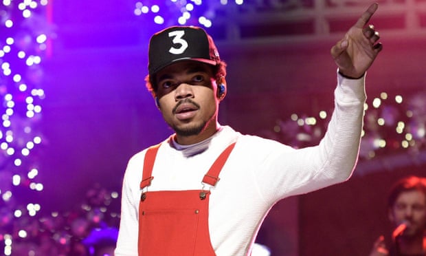 Chance the Rapper on Saturday Night Live.