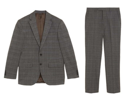 Grey Checked Suit