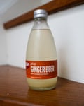 A glass bottle of Capi Spicy Ginger Beer.