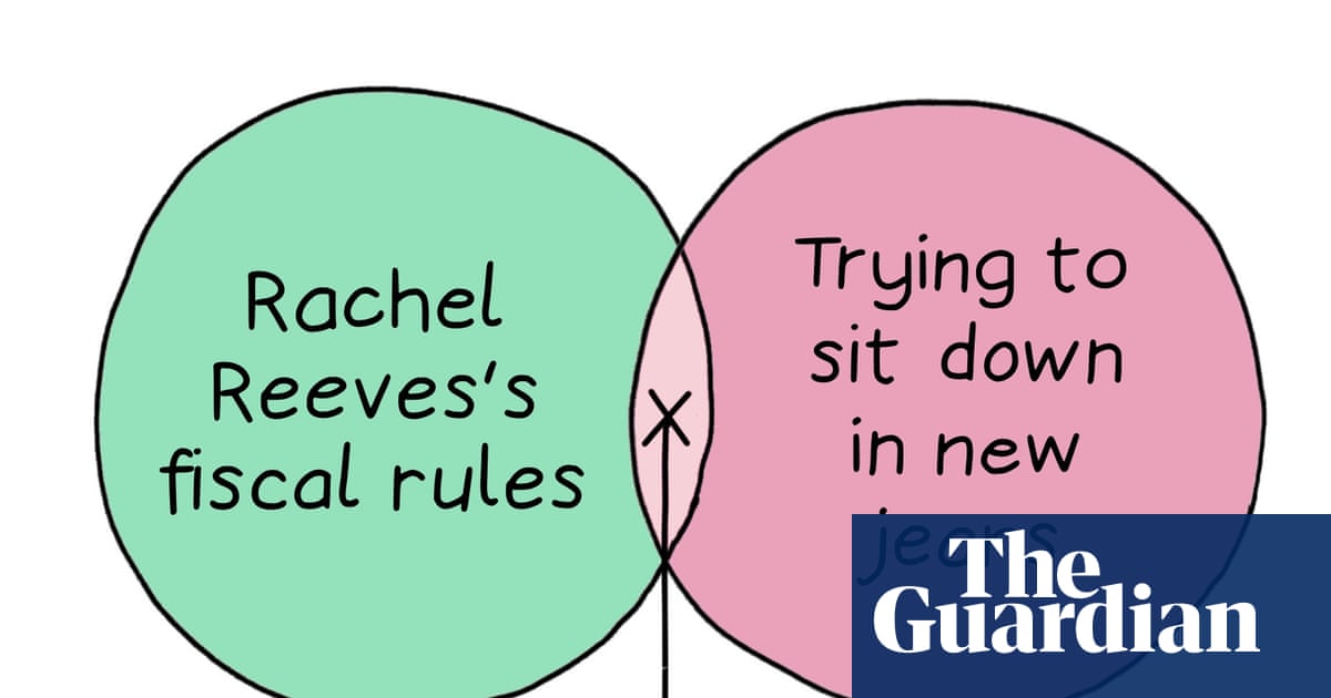 From Rachel Reeves’s fiscal rules to sitting down in new jeans: Edith Pritchett’s week in Venn diagrams – cartoon
