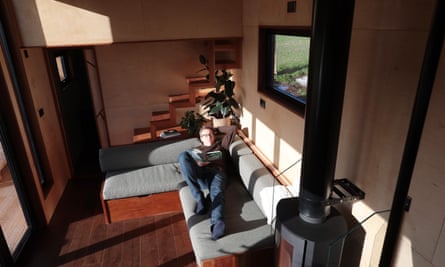 Tiny home living space
