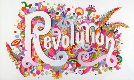 The Beatles illustrated lyrics – Revolution 1968 by Alan Aldridge