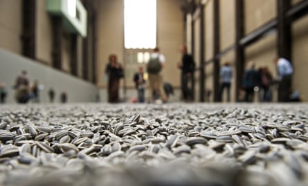 100m hand-painted seeds … Ai’s famous Turbine Hall exhibition.