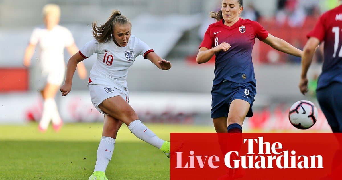 Norway v England: womens international friendly – live!
