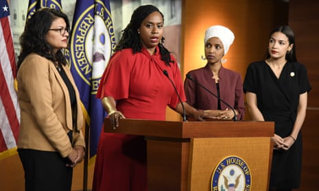Trump fires again at congresswomen, accusing them of 'spewing vile things' | Donald Trump | The Guardian