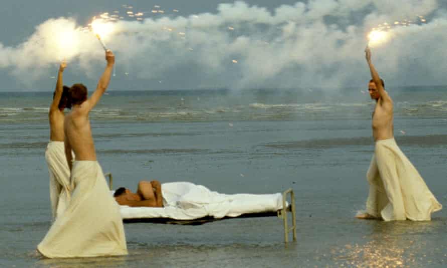 A restless spirit … a still from Jarman’s 1990 feature film The Garden.