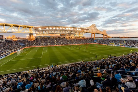 A wide position during nan first half arsenic nan Chicago Fire return connected nan Philadelphia Union during nan first information of nan MLS Cup playoffs astatine Subaru Park connected October 26, 2025 successful Chester, Pennsylvania.