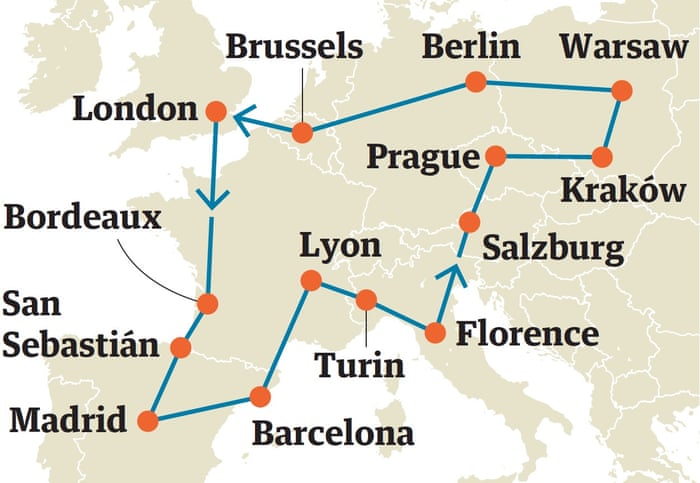 Five Great Interrail Itineraries Across Europe Travel The Guardian