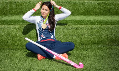Team GB hockey player Sam Quek: ‘Everybody said we shouldn’t really be beating the Netherlands.’