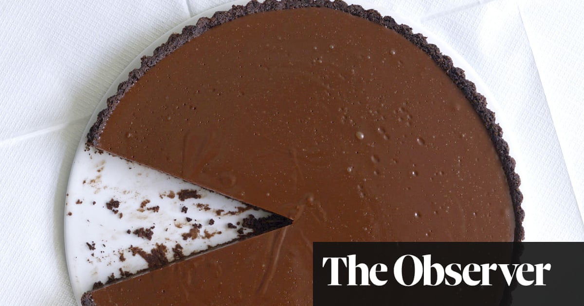 Fergus Henderson’s salted chocolate and caramel tart – recipe