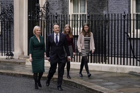 The Truss family in Downing Street