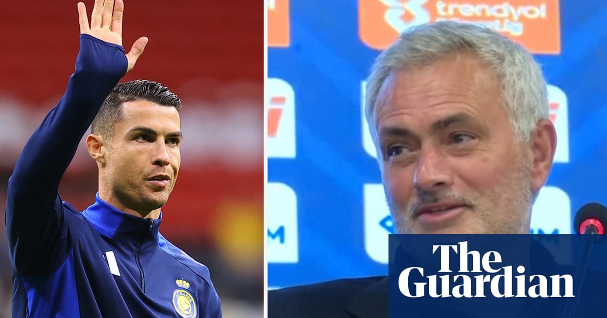 'Only if he comes for lunch': Mourinho shuts down rumours Ronaldo will move to Fenerbahçe - video