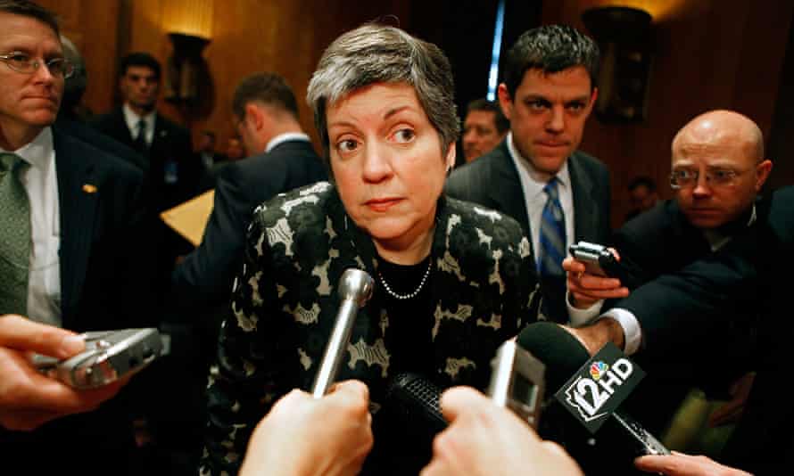 Janet Napolitano Testifies At Senate Confirmation Hearing