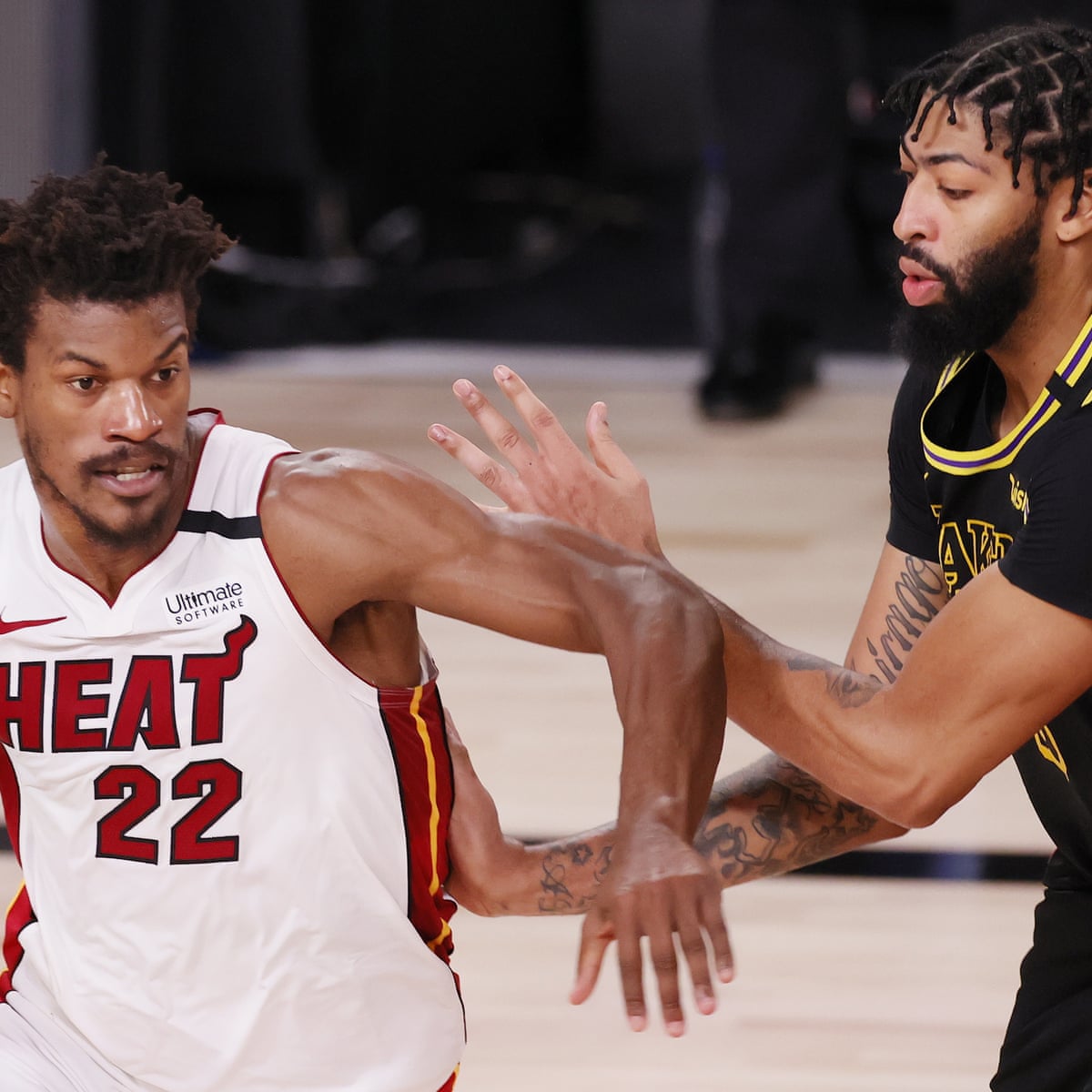 Heat Edge Lakers Behind Another Butler Masterpiece To Stay Alive In Nba Finals Nba Finals The Guardian