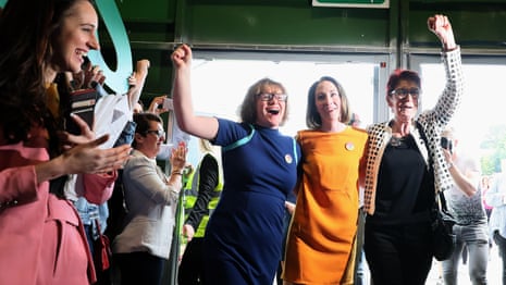 'A monumental day for women in Ireland', says Orla O'Connor – video