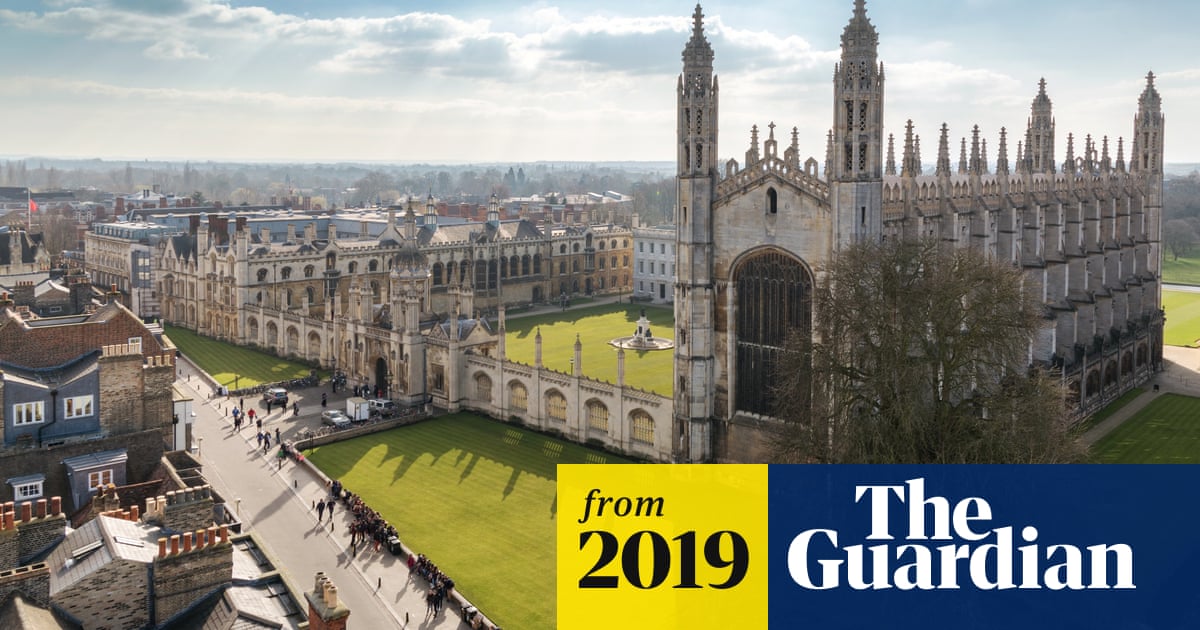 Cambridge Slips To Lowest Ever Place In World University Table Universities The Guardian