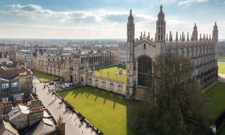 Cambridge University (King’s College Chapel).