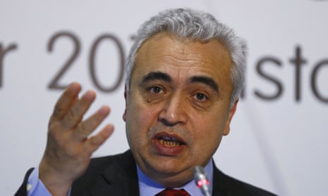 International Energy Agency (IEA) chief Fatih Birol speaks at a news conference on the sidelines of G20 Energy Ministers Meeting in Istanbul, Turkey, October 2, 2015.