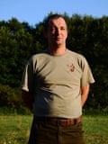 Csaba Demeter, the forest guard who was attacked by a bear earlier this year.