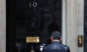 A soggy Sunak returns to No 10 after his announcement