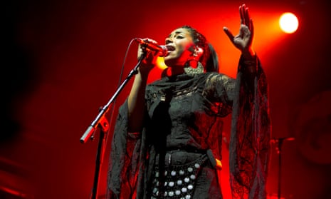 Intimate show … Eska is third on the bill at the Guardian stage.
