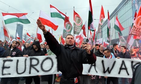 Jobbik on the march … all over Europe, the EU’s economic failure is fuelling racism and the ultra right. 
