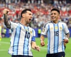 Argentina v Austria: Messi breaks scoring record at World Cup 2026 – live